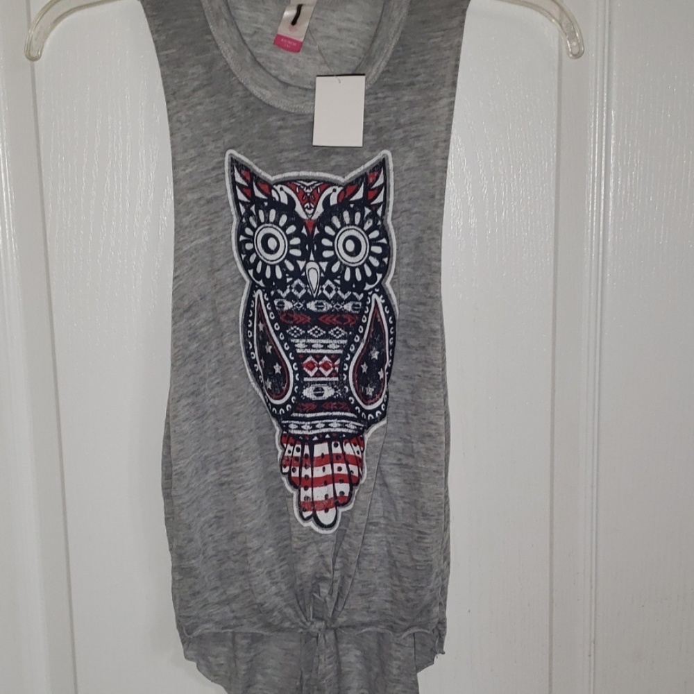 New T Shirt with owl